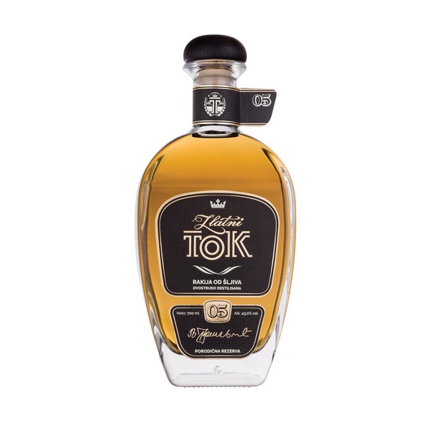 Rakija od šljiva Zlatni Tok 05 0,7 l